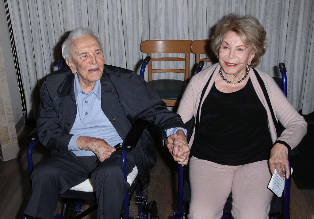 anne douglas si kirk douglas