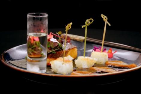 Chefi la cuțite, 4 aprilie 2021. Rețetă de halibut în sos de miso cu crochete de orez pentru sushi, gătită de Claudia Cristescu