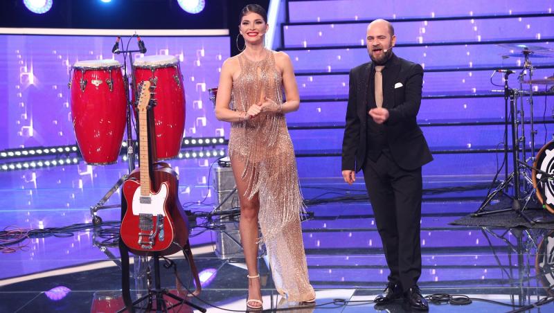 Emilia Popescu se transformă în Radu Almășan în gala Latino de la Te cunosc de undeva!