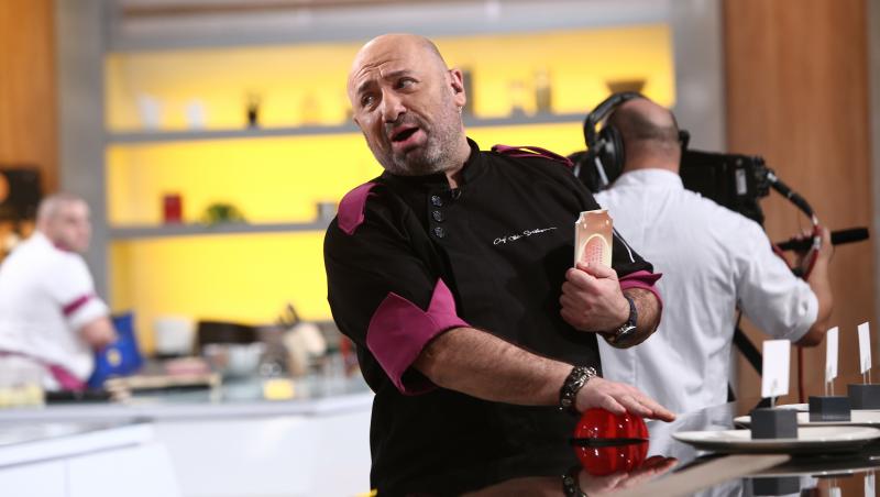 Cătălin Scărlătescu a decis să folosească o amuletă în ediția 32 din sezonul 9 al emisiunii „Chefi la cuțite”