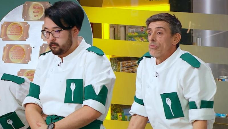 Rikito Watanabe și Francisco Garcia in bucataria chefi la cutite, sezonul 9