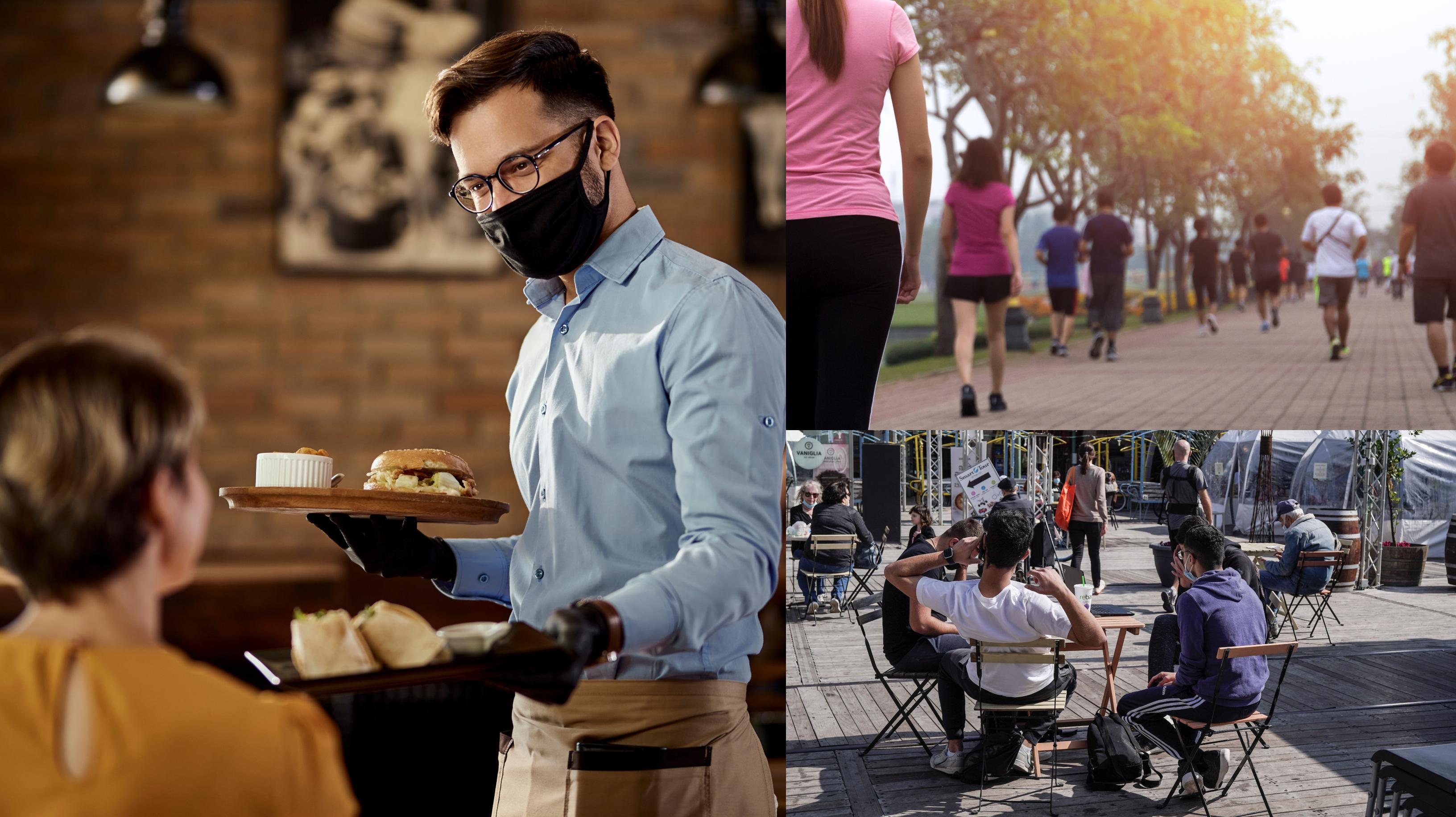 Bucureștiul intră &icirc;n scenariul verde. Restaurantele și cafenelele vor funcționa la 50% capacitate, evenimente cu 300 de persoane