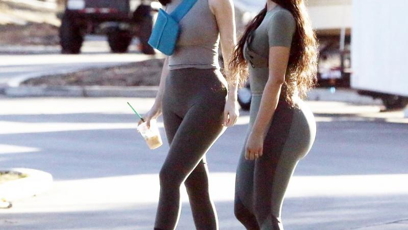 Kim, una dintre surorile Kardashian, este deja extrem de recunoscută pentru posteriorul ei.