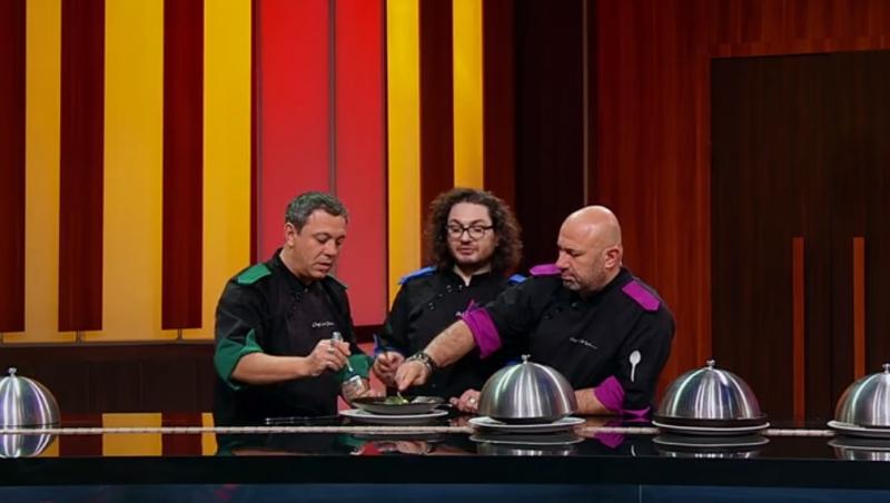 Jurații „Chefi la cuțite” au degustat farfuriile pregătite de concurenți în al cincilea duel de la „Chefi la cuțite” și au avut parte de surprize
