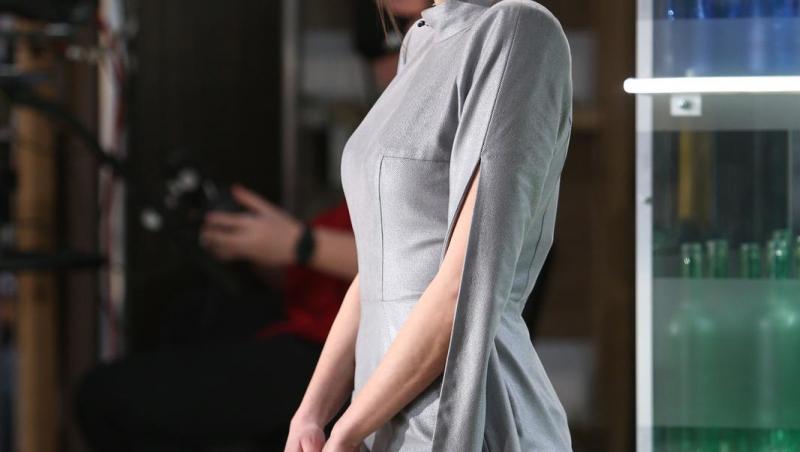 Irina Fodor a arătat ca o adevărată zeiță în rochia purtată în ediția 35 din sezonul 9 al emisiunii „Chefi la cuțite”