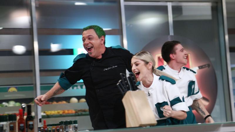 Ediția Chefi la Cuțite cu prima victorie pentru echipa verde, condusă de chef Bontea, lider de audiență: ”Făceam istorie”