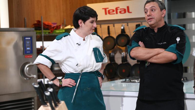Al nouălea duel din sezonul 9 al emisiunii „Chefi la cuțite”, Cristina Mălai a fost cea eliminată din competiție.