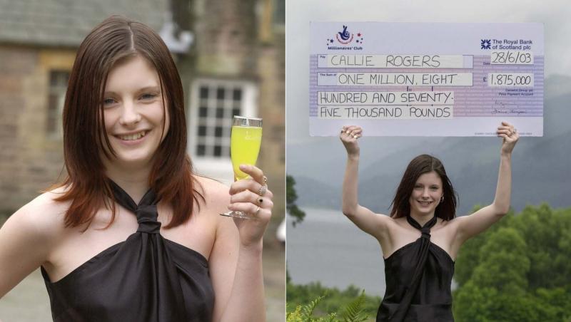 Callie Rogers devenea, în urmă cu 17 ani, cea mai tânără câștigătoare la Loto din Marea Britanie