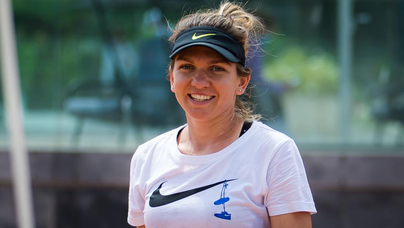 Simona Halep, zâmbește la finalul meciului