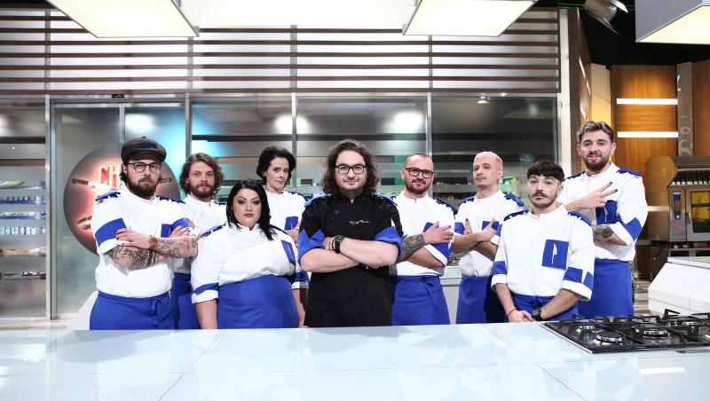 Florin Dumitrescu a ales ce concurenți intră în echipa sa albastră, în sezonul 9 „Chefi la cuțite”