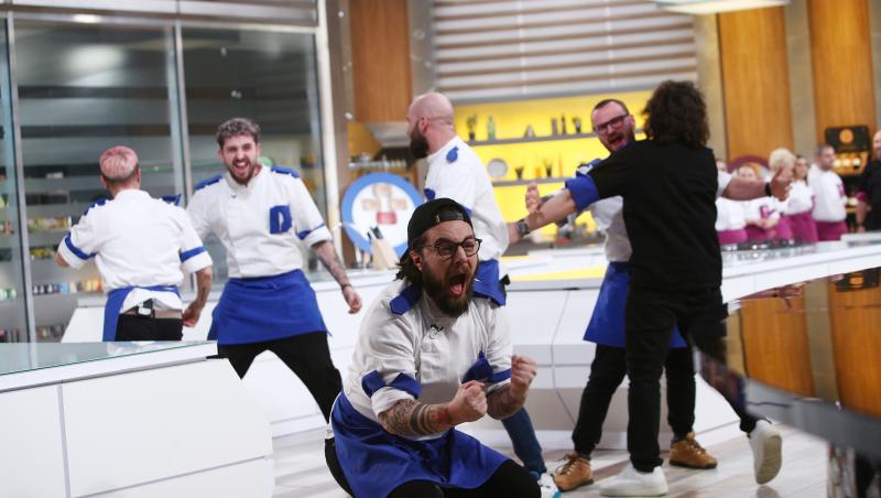 Echipa albastră a câștigat cel de-al 12-lea battle din sezonul 9 „Chefi la cuțite”
