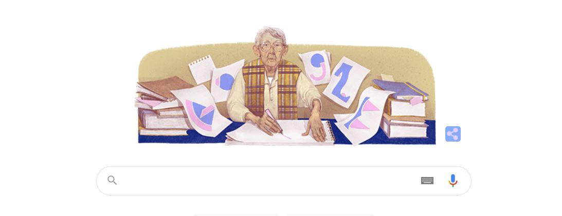 captura cu google doodle care o celebreaza pe geta bratescu