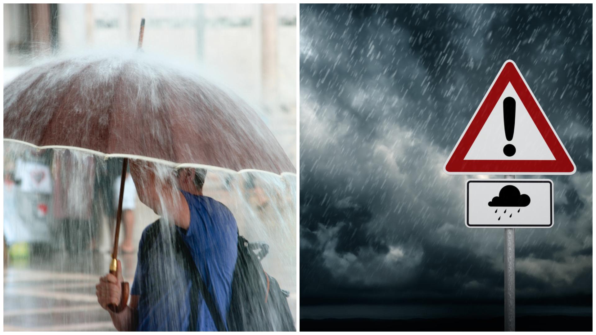 Cod galben &icirc;n cea mai mare parte din țară. Meteorologii au emis &icirc;ncă o avertizare. Care sunt cele mai afectate zone