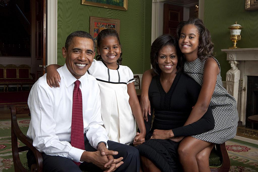 Famia Obama, portret de familie