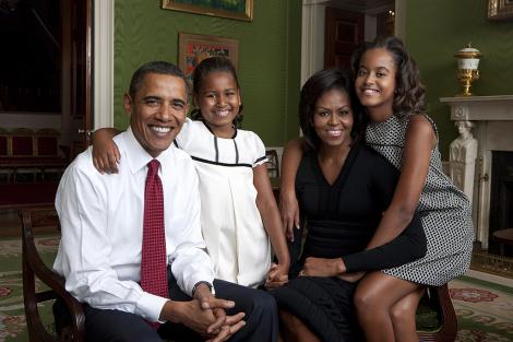 Michelle și Barack Obama, fotografii rare cu fiica cea mică, de ziua ei. Cum arăta Sasha Obama și ce mesaje i-au transmis părinții