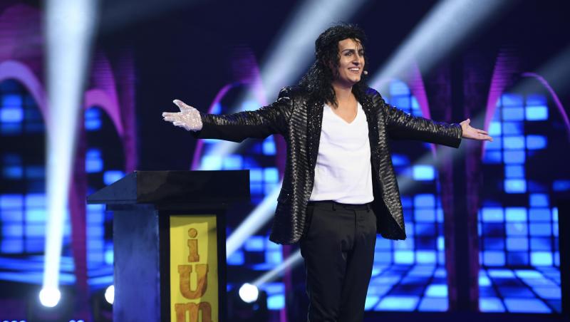 George Tănase l-a imitat pe Michael Jackson la iUmor
