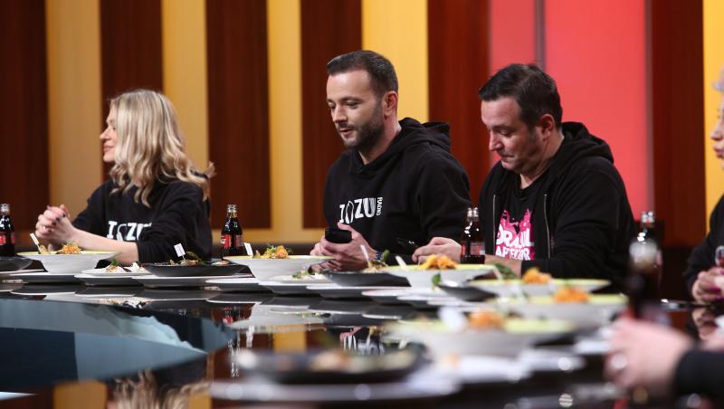 Echipa de la Radio Zu a degustat farfuriile și a decis cine câștigă ultimul battle de la „Chefi la cuțite”