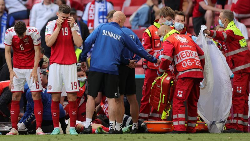 Christian Eriksen, declarații de pe patul de spital după ce a făcut stop cardiac pe teren. Cum se simte fotbalistul danez
