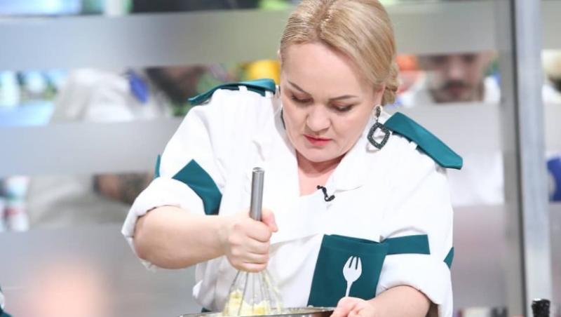 Victorina Matveev, gătind la Chefi la cuțite