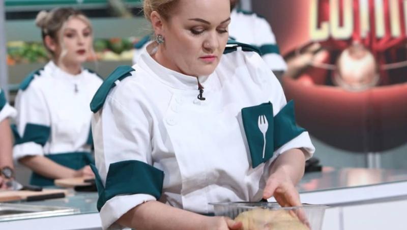 Victorina Matveev, gătind la Chefi la cuțite