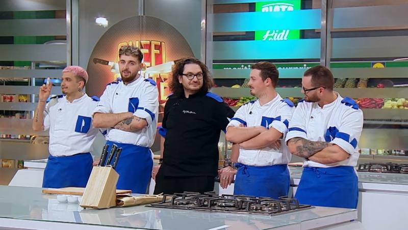 COncurenții ajunși în ultima probă din semifinala sezonului 9 „Chefi la cuțite” au de pregătit un signature dish
