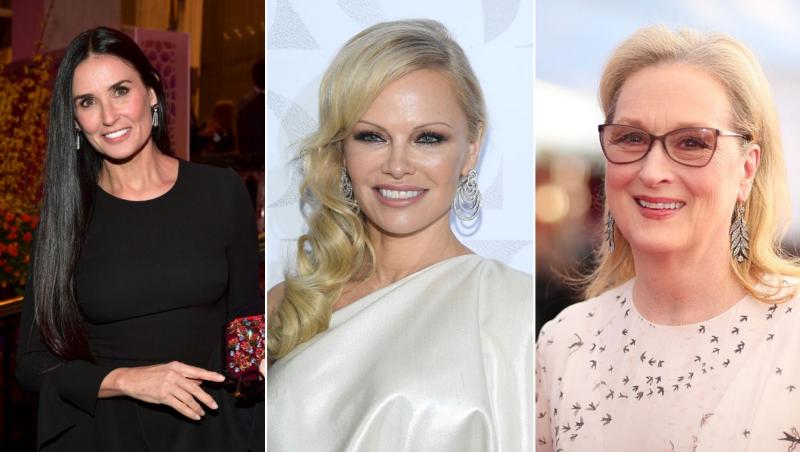 Colaj Pamela Anderson, Demi Moore si Meryl Streep