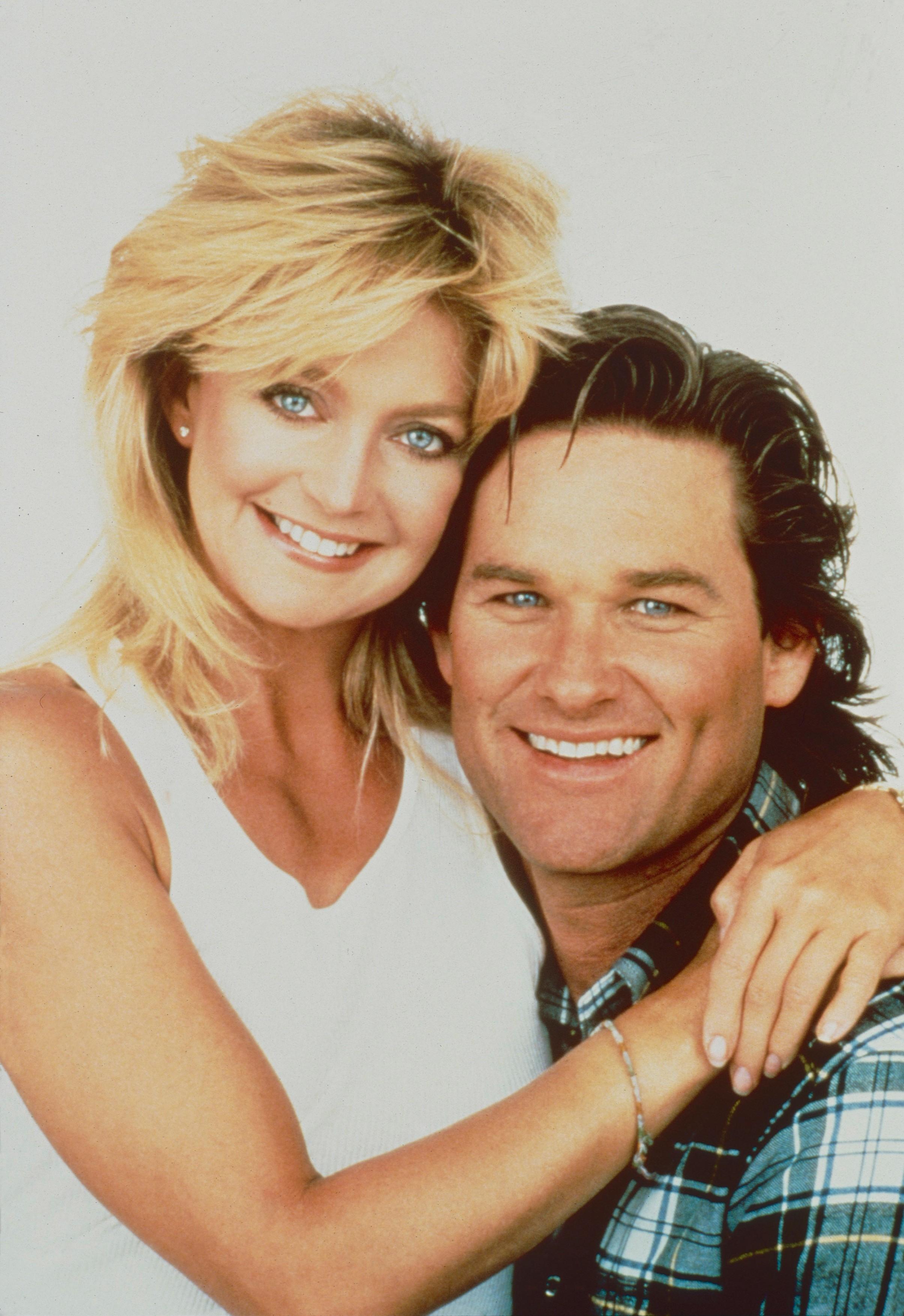 goldie hawn, kurt russell, imagine promovare overboard