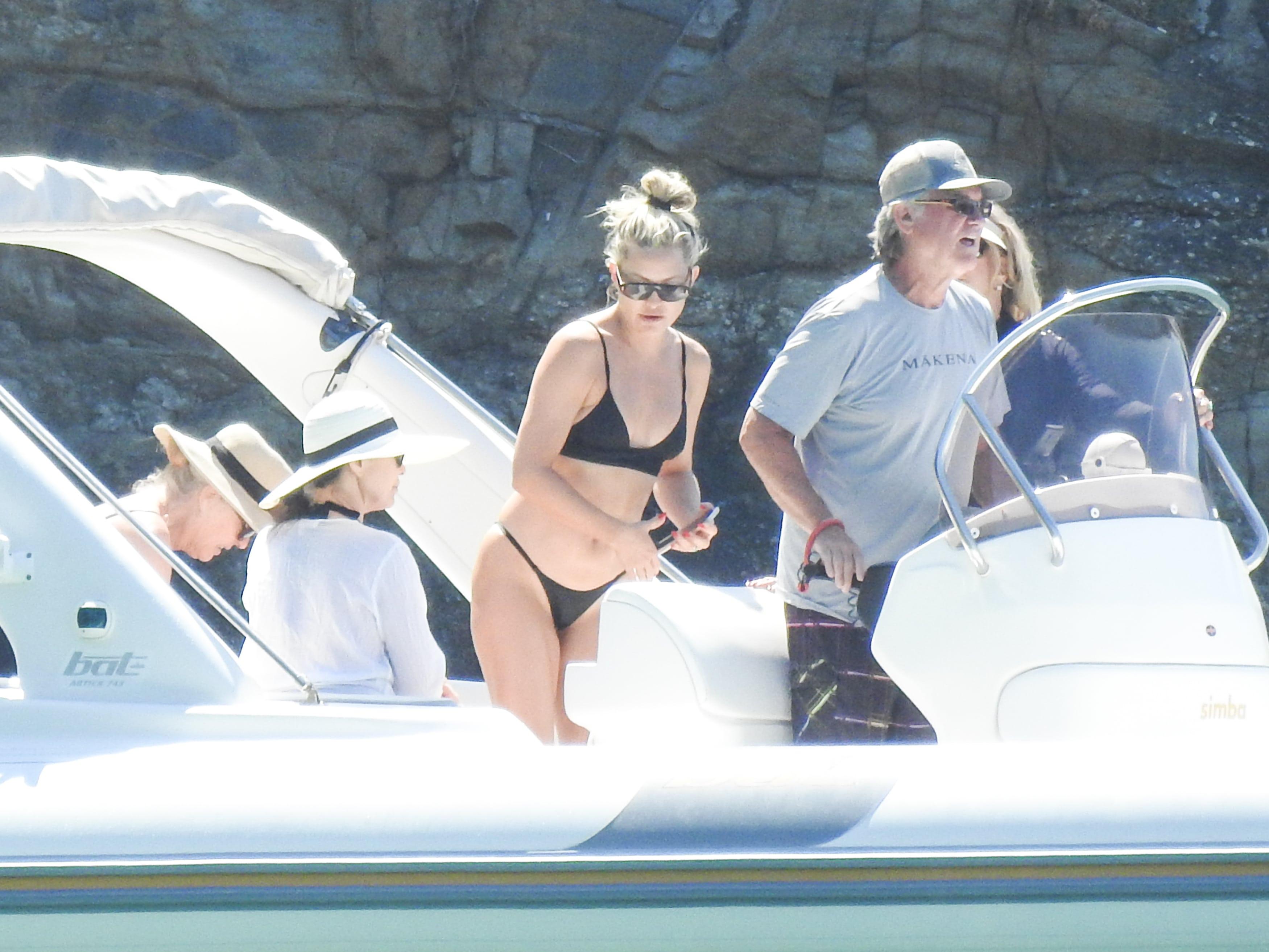 kate hudson, kurt russell, goldie hawn, barca in grecia