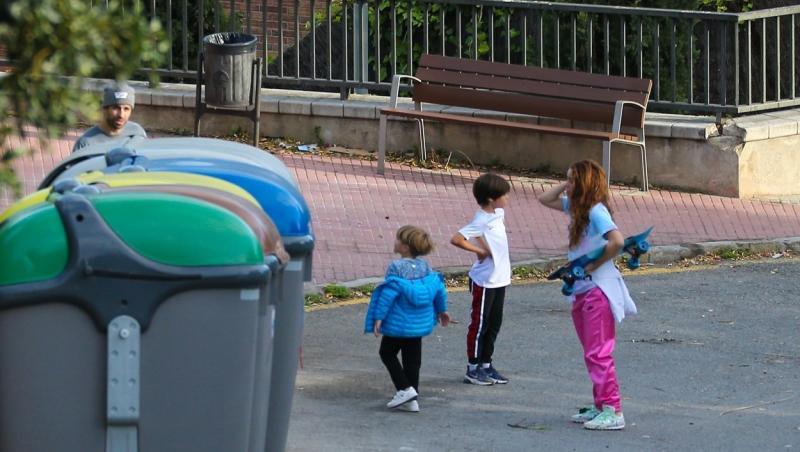 Shakira și copiii ei, fotografiați în Barcelona - 2020