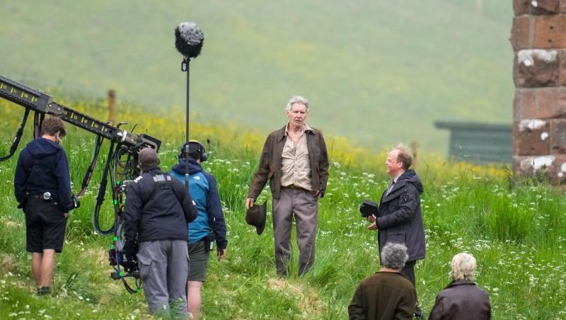 Harrison Ford, la filmări în Marea Britanie, pentru "Indiana Jones 5"