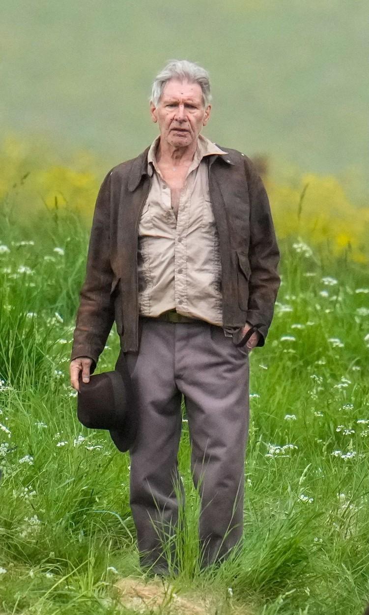 Harrison Ford, la filmări în Marea Britanie, pentru "Indiana Jones 5"