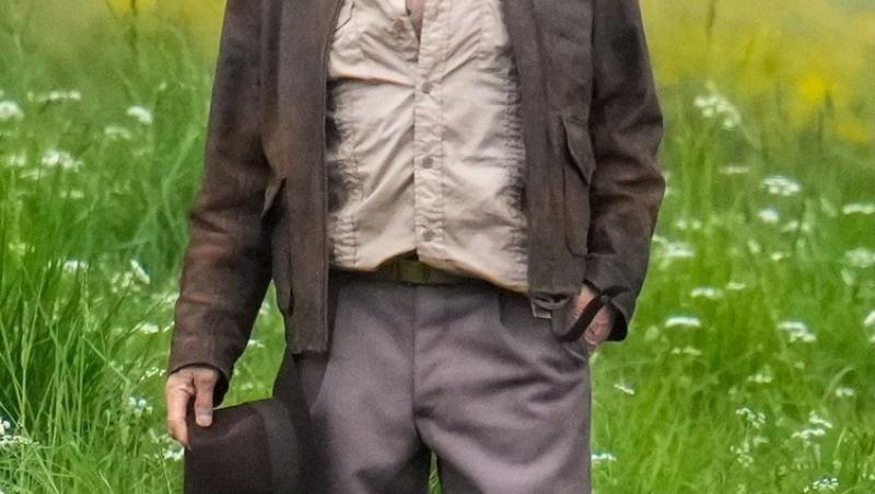 Harrison Ford, în timpul filmărilor pentru "Indiana Jones 5" - iunie, 2021