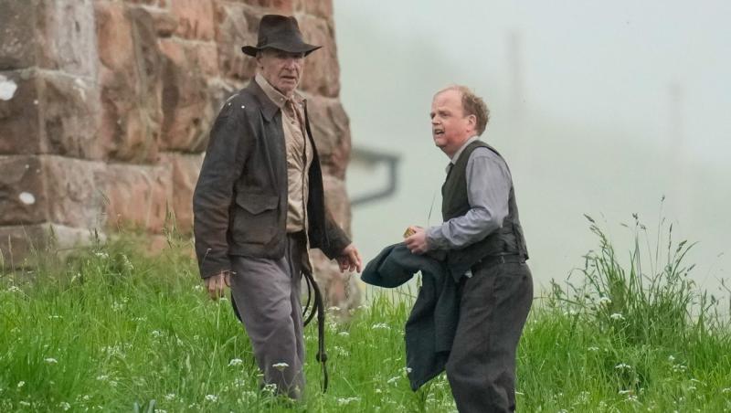 Harrison Ford, în timpul filmărilor pentru "Indiana Jones 5" - iunie, 2021