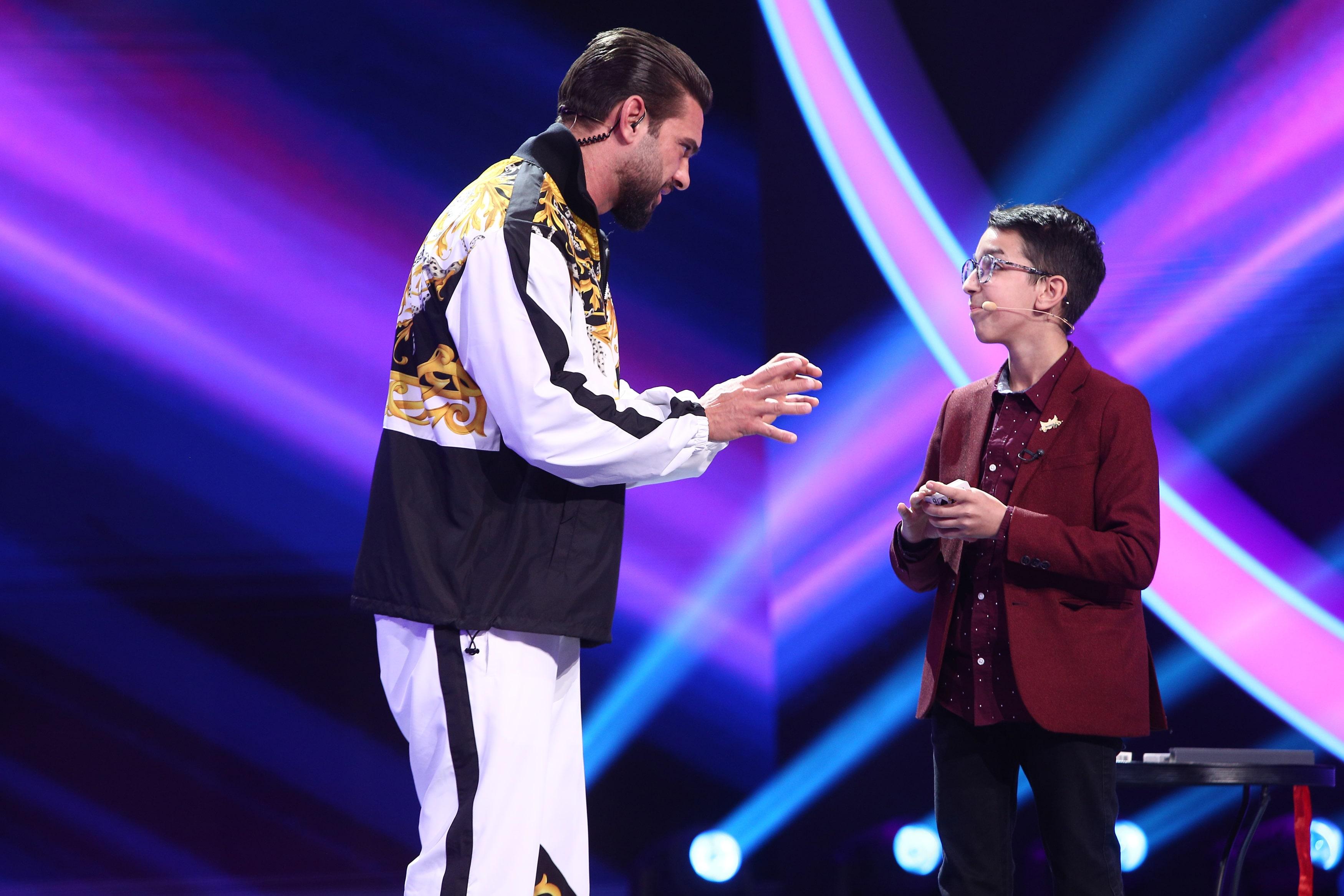 Andrei Paltanea i-a surprins pe jurații Next Star cu un număr de magie la Next Star 2021