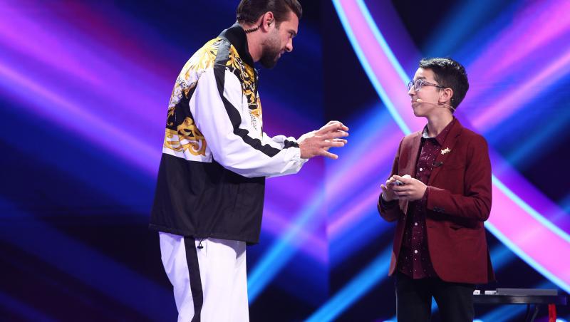 Andrei Paltanea i-a surprins pe jurații Next Star cu un număr de magie la Next Star 2021