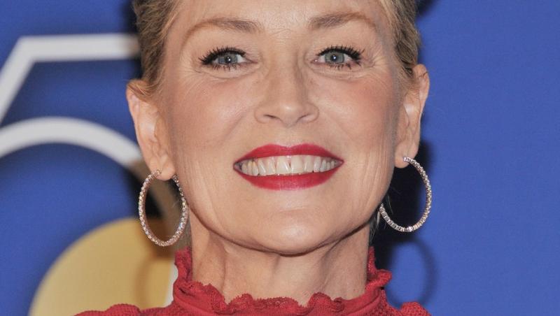 Sharon Stone făcea furori la Hollywood după rolul ei din filmul “Basic Instinct” în care a apărut în ipostaze incendiare alături de Michael Douglas.