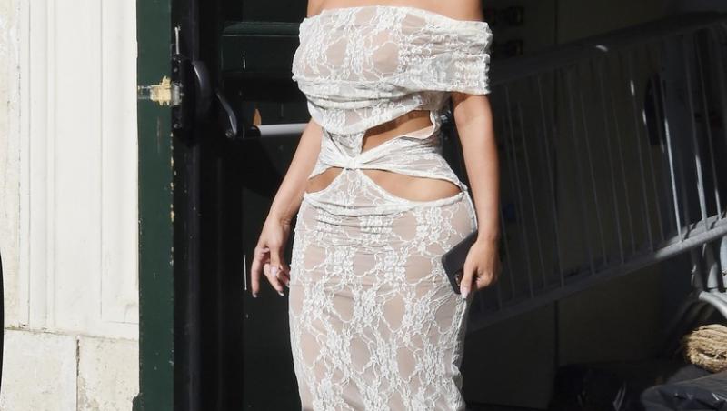 Kim Kardashian, ținută indecentă pe străzile din Vatican