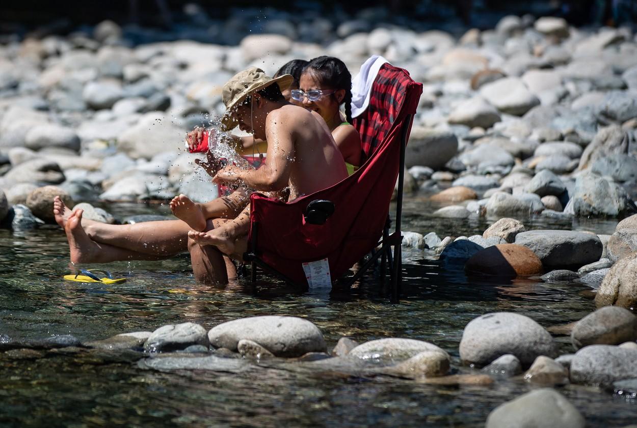 Temperaturi caniculare în Canada