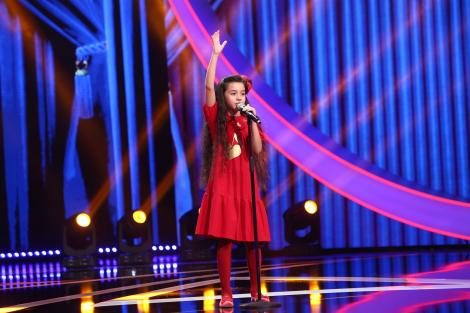 Next Star, 5 iunie 2021. Natalia Bolchiș i-a impresionat pe jurați cu vocea sa fantastică. Micuța a cântat alături de Loredana