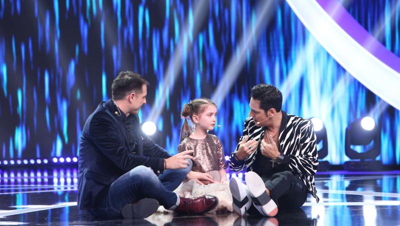Ștefan Bănică a mers lângă Sophia Pavel pe scenă la Next Star, pentru a o consola din cauza votului negativ primit de la Dorian