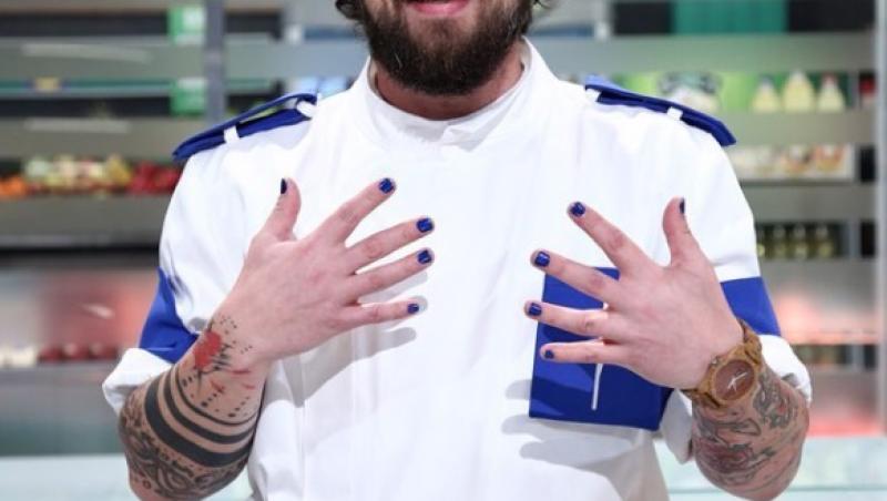 Ciprian Antone a făcut parte din echipa albastră, în sezonul 9 Chefi la cuțite