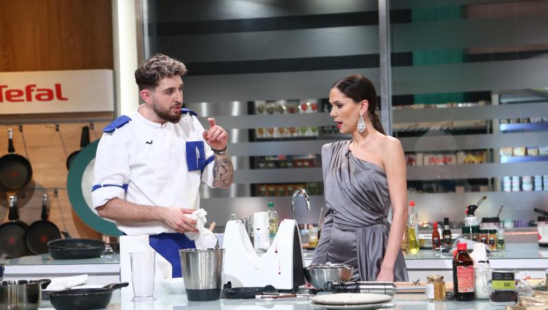 Irina Fodor a dat concurenților o temă de gătit inedită, în ediția 45 a emisiunii „Chefi la cuțite”, sezonul 9
