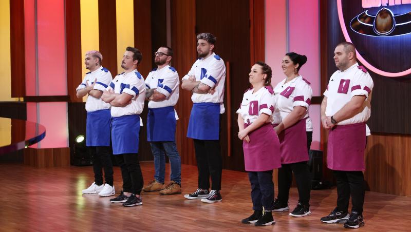 Un concurent a fost eliminat în ediția 45 din sezonul 9 al emisiunii „Chefi la cuțite”