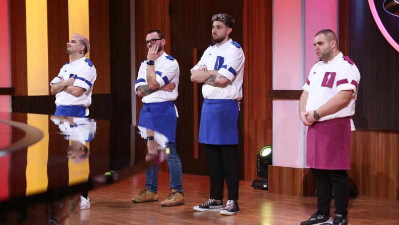 Un concurent a fost eliminat din echipa lui Florin Dumitrescu în ediția 45 din sezonul 9 al emisiunii „Chefi la cuțite”
