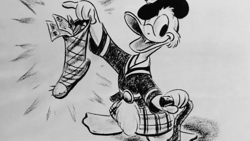 Donald Duck, alături de prietenul său din desenele animate, Mickey Mouse, dar și de Bugs Bunny, a devenit al treilea cel mai popular personaj de animație din toate timpurile.