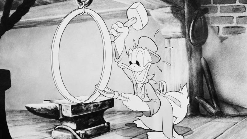 Dintre toate filmele de animație Disney, Donald a apărut în cel mai multe dintre ele, în comparație cu prietenii săi.