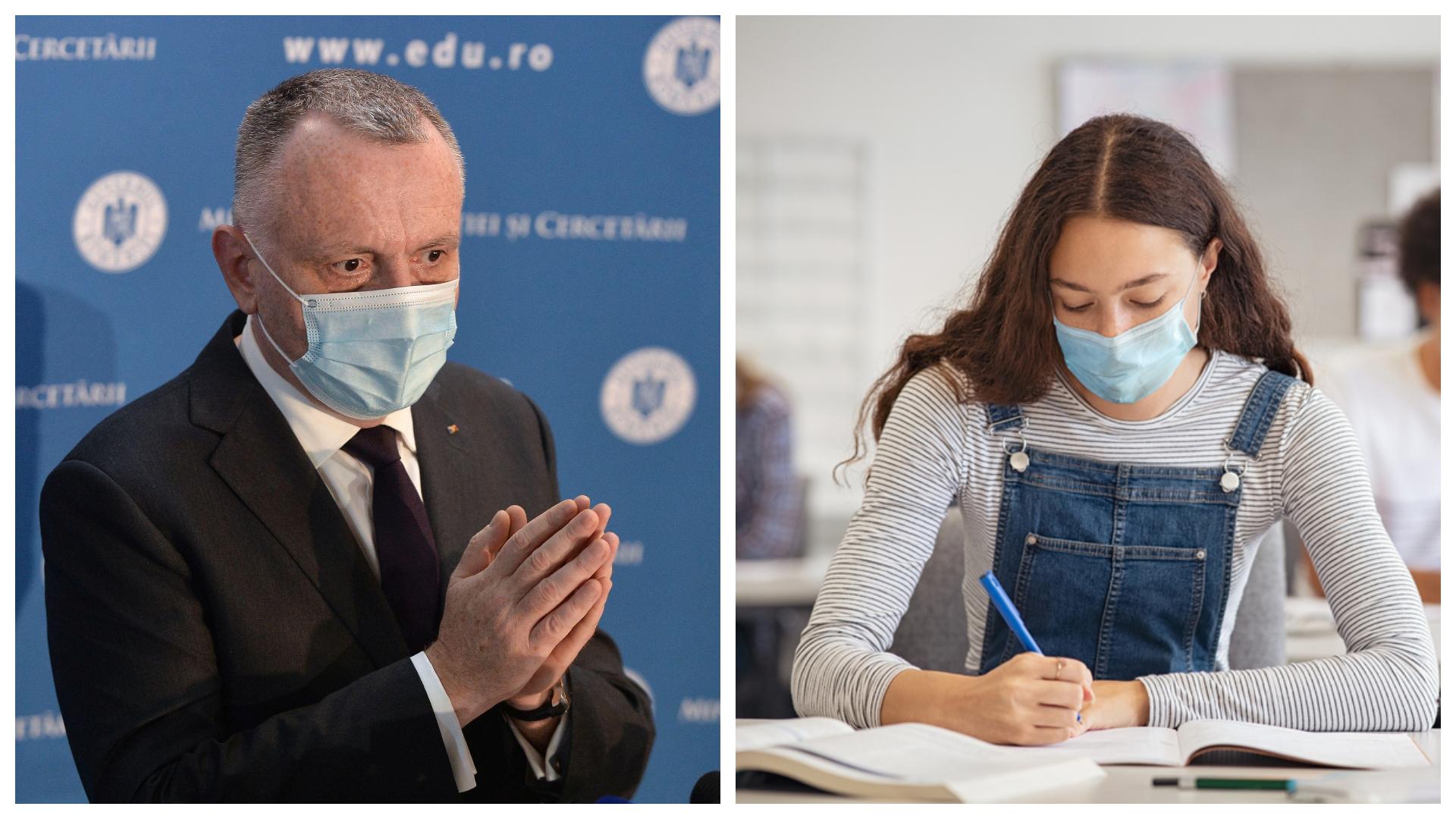 Noi reguli la Evaluarea Națională 2021. Sorin C&icirc;mpeanu a explicat ce măsuri trebuie să respecte absolvenții de gimnaziu