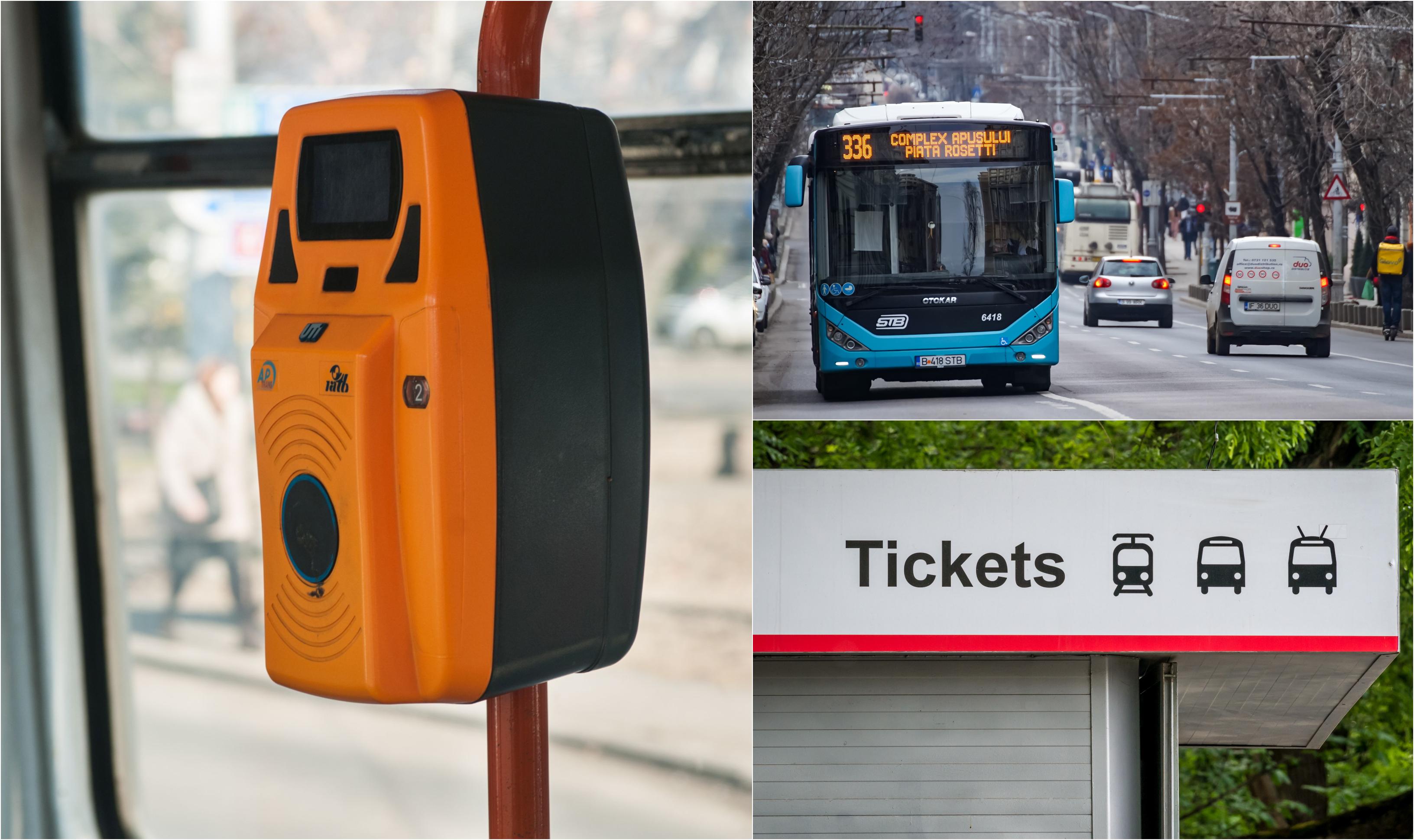Bilet unic în București pentru autobuz, tramvai și metrou