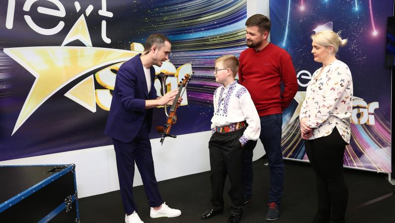 Alex Lucaciu a cântat la un instrument cu nume special în finala Next Star 2021