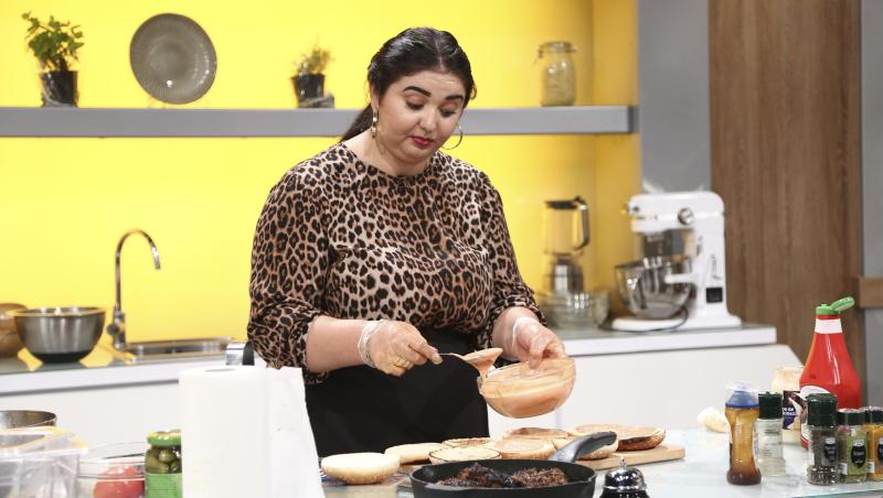 Narcisa Birjaru, câștigătorea sezonului 9 "Chefi la cuțite", în timp ce gătea în audiții